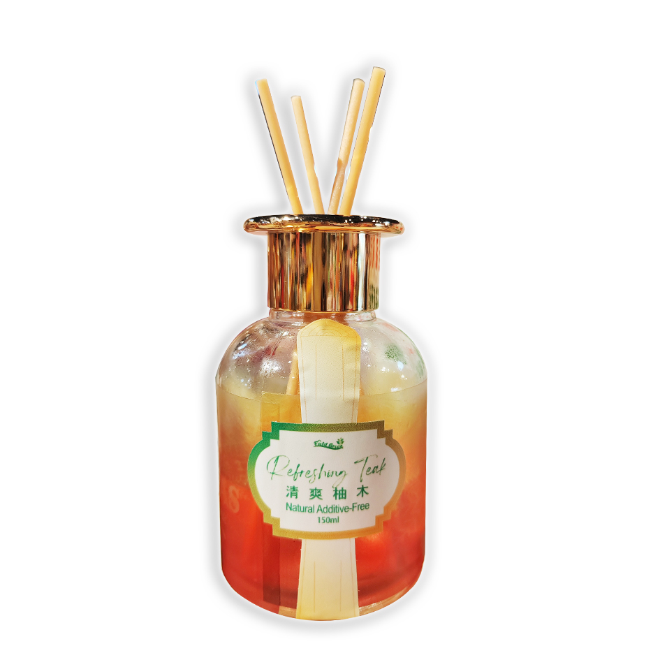 天然擴香瓶組合 - 清爽柚木 150毫升 x 2  (+ 送精油香水10ml 一支) 