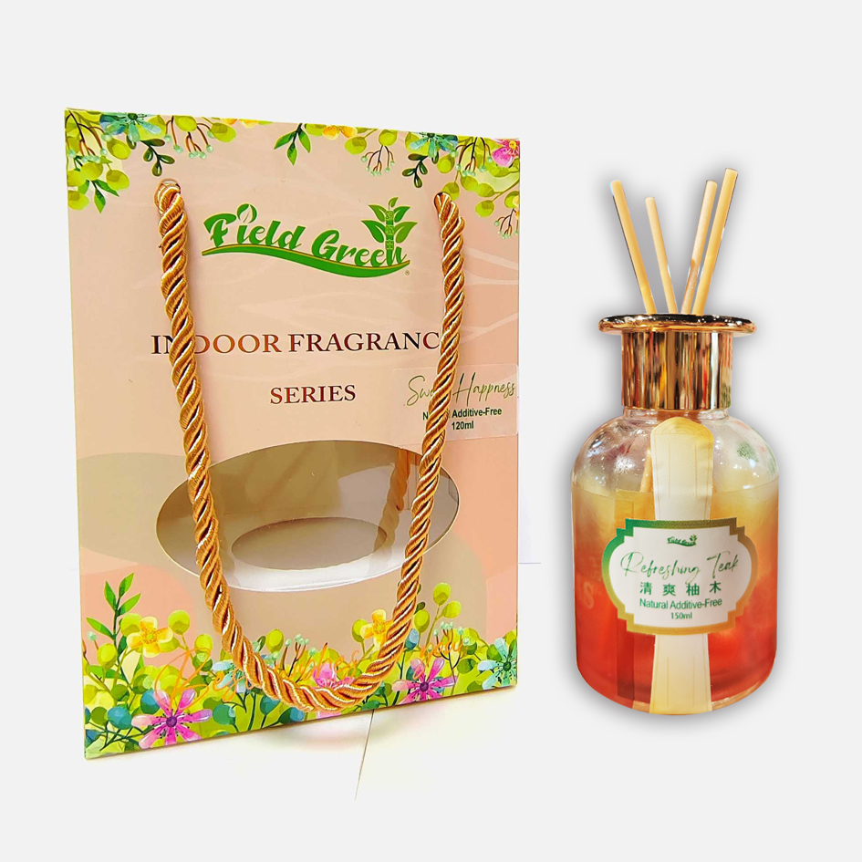 天然擴香瓶組合 - 清爽柚木 150毫升 x 2  (+ 送精油香水10ml 一支) 