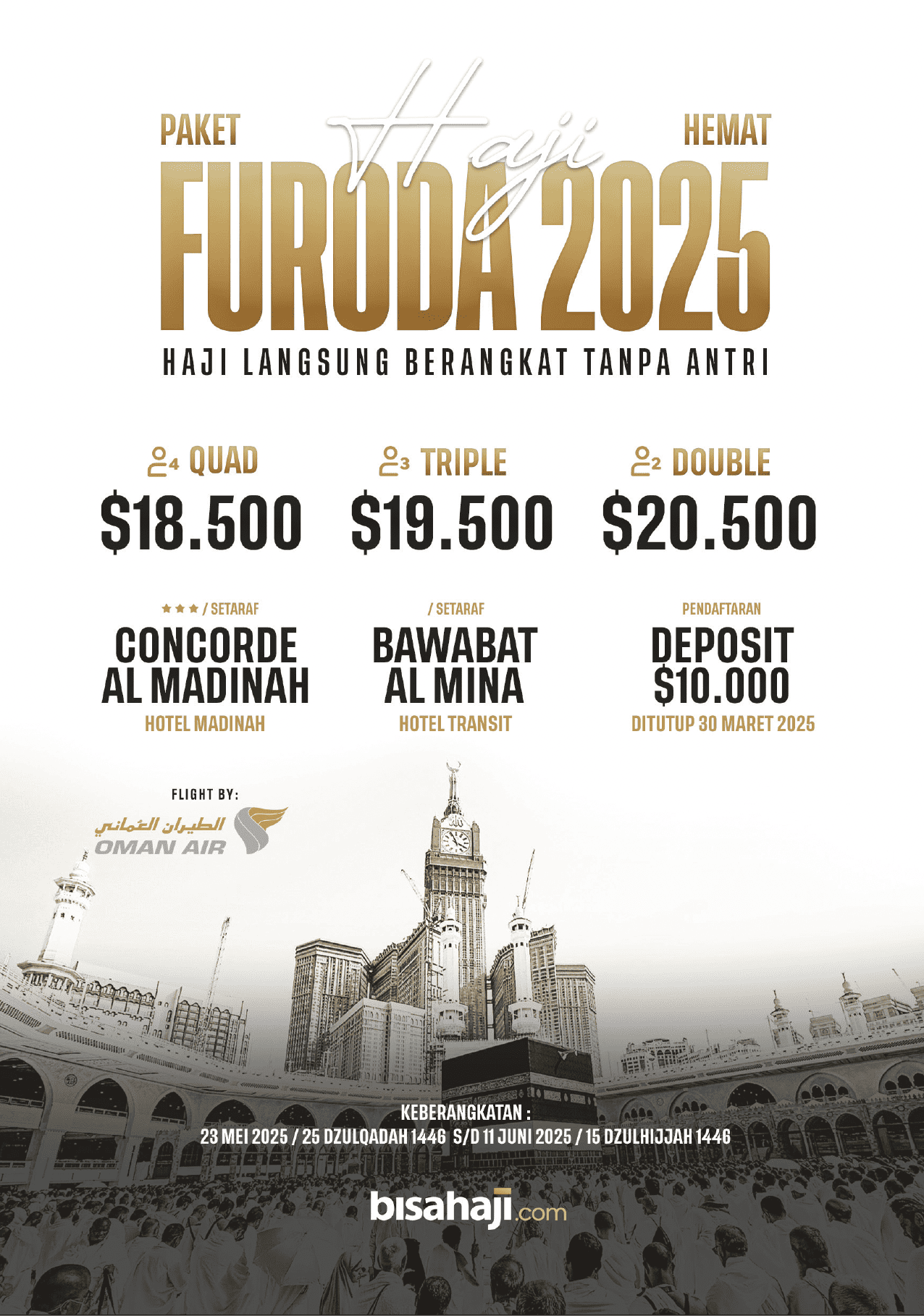 Haji Furoda Paket Hemat 2025