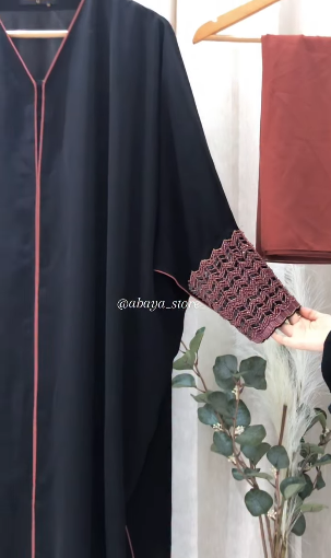 Elegent Black Abaya