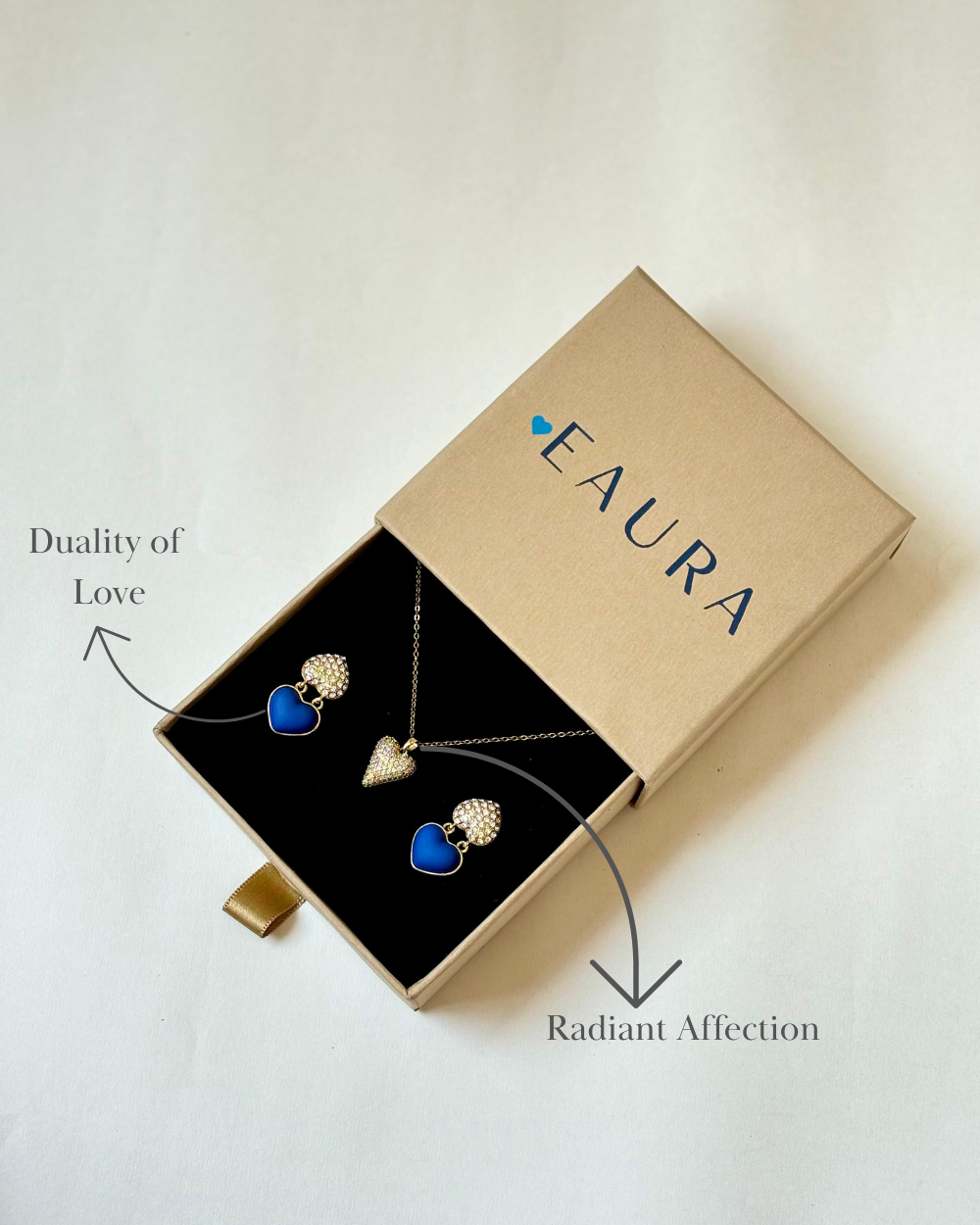 Blue Heart Duo Set