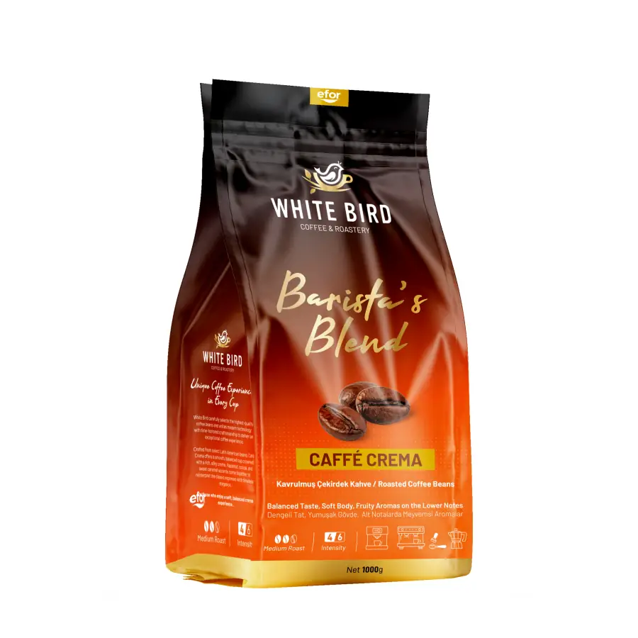White Bird Caffe Crema Çekirdek Kahve 