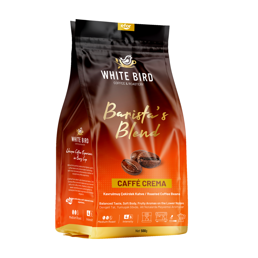 White Bird Caffe Crema Çekirdek Kahve 500 g