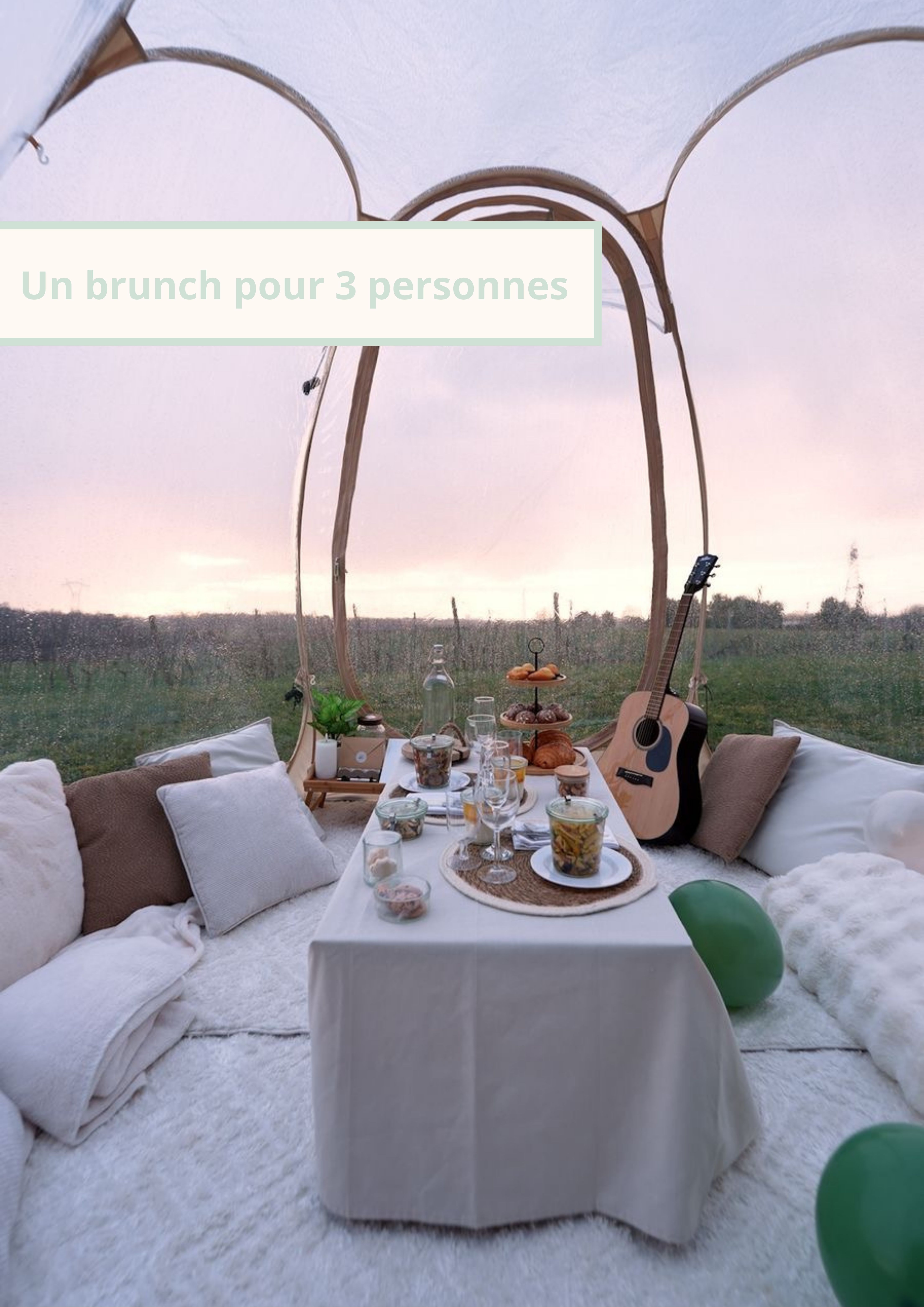 Brunch à 3