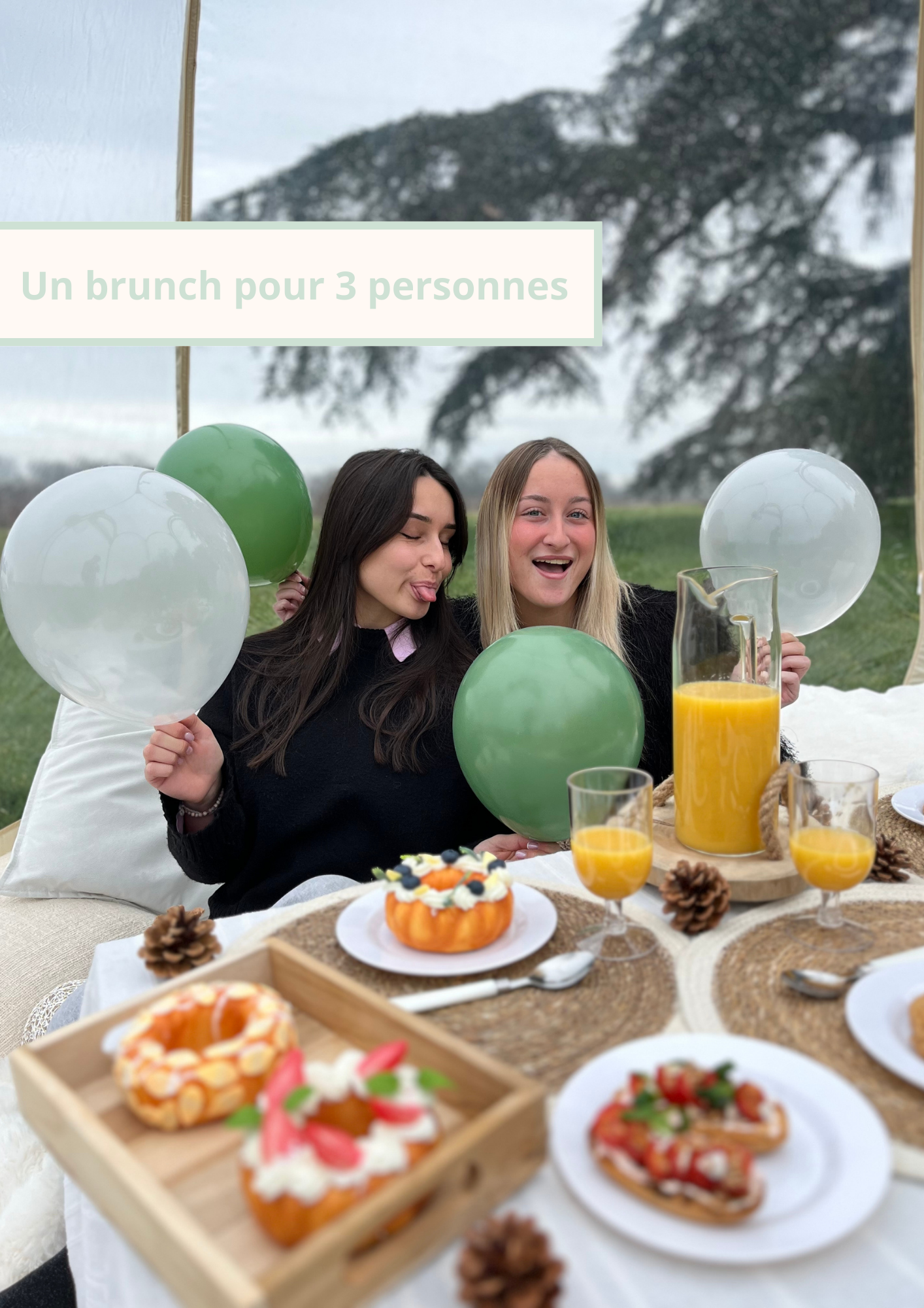 Brunch d'anniversaire à 3
