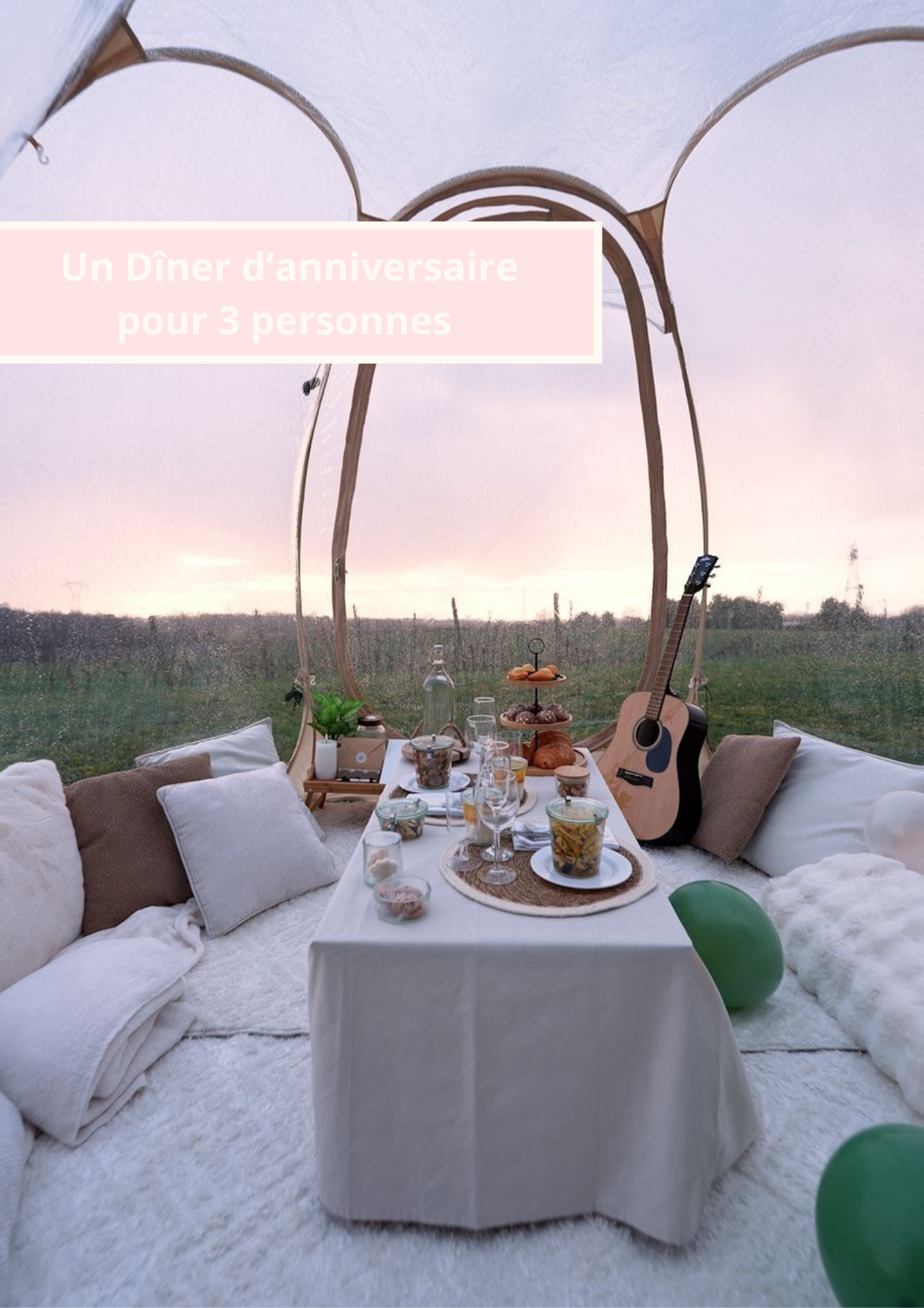 Dîner d'anniversaire à 3