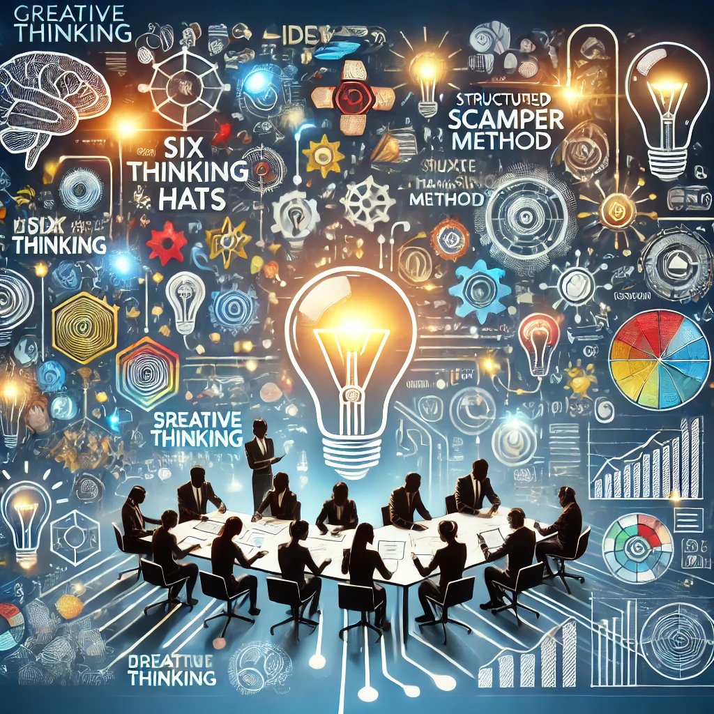 Techniques avancées de brainstorming et résolution de problèmes.