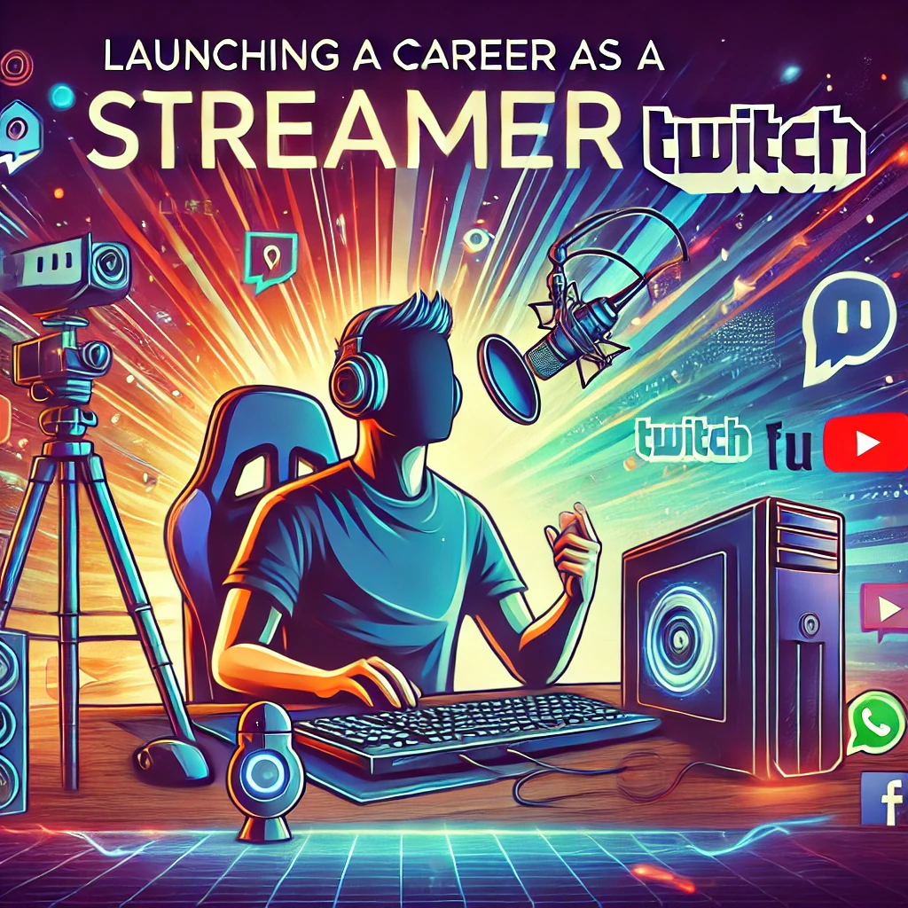 Lancer sa carrière de streamer ou gamer professionnel