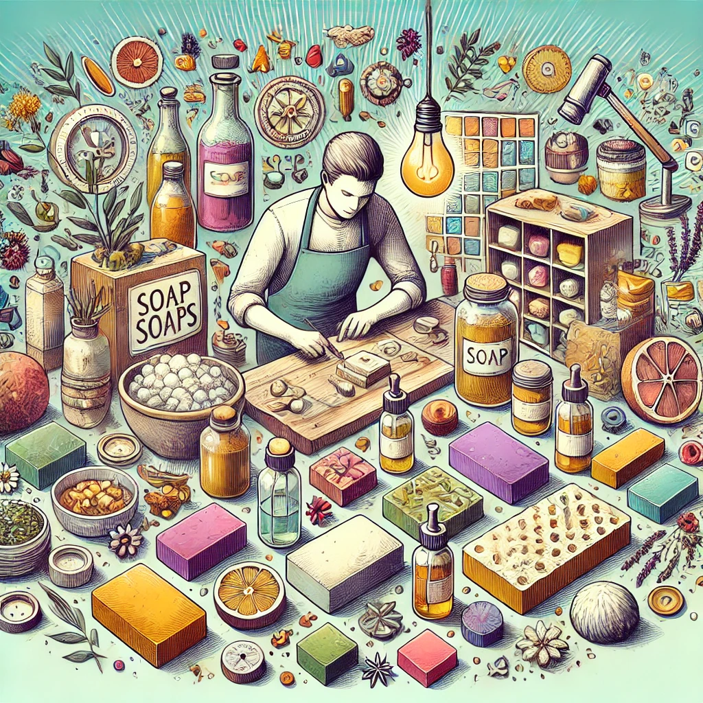 Fabrication de savons artisanaux : hobby et business potentiel