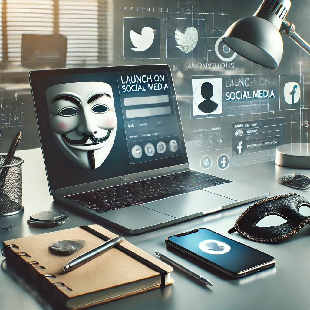 Se lancer sur les réseaux de façon anonyme