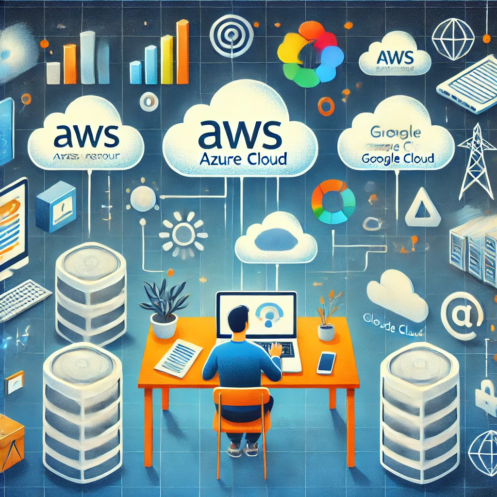 Bases du cloud computing : AWS, Azure, Google Cloud.