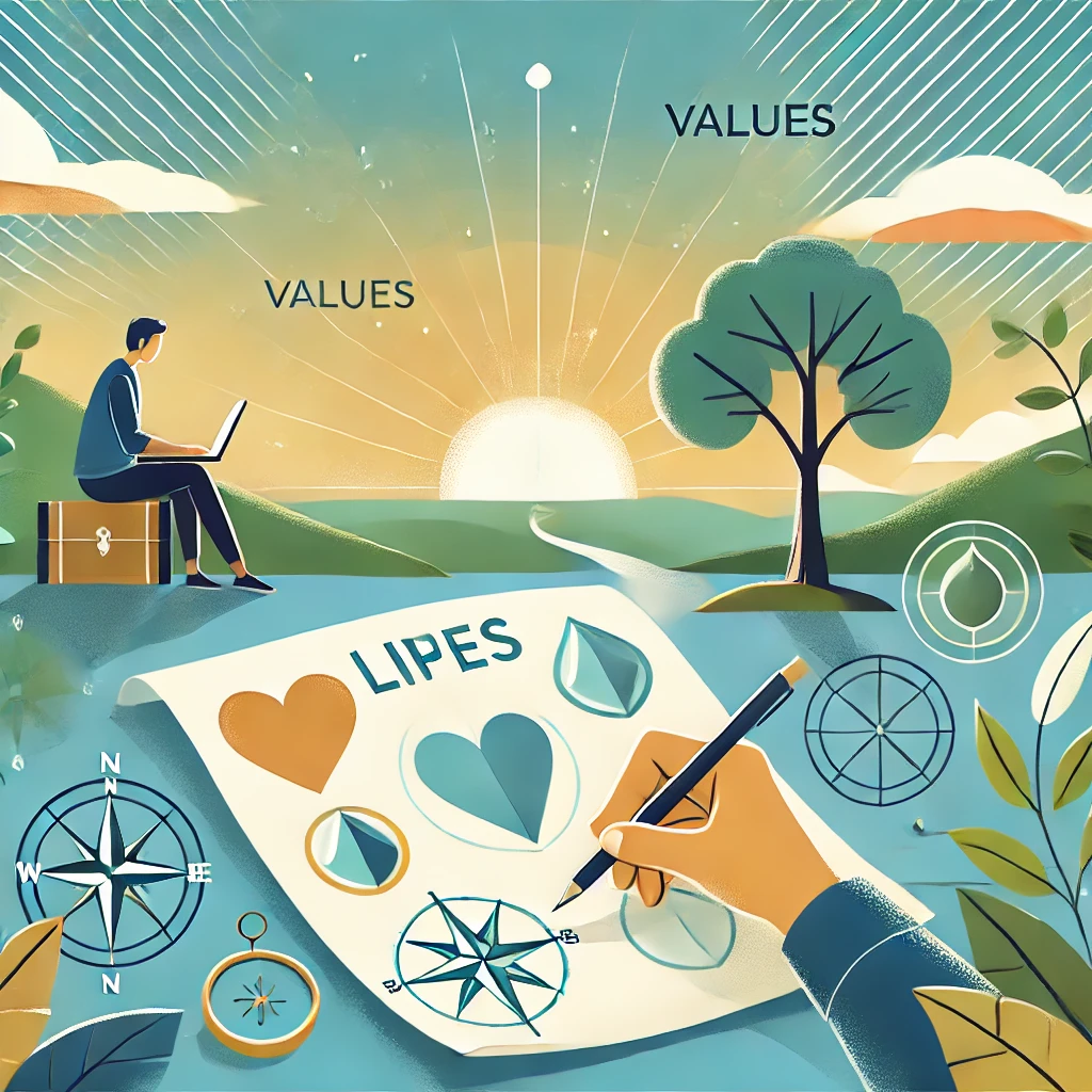 Créer un plan de vie en accord avec ses valeurs personnelles.
