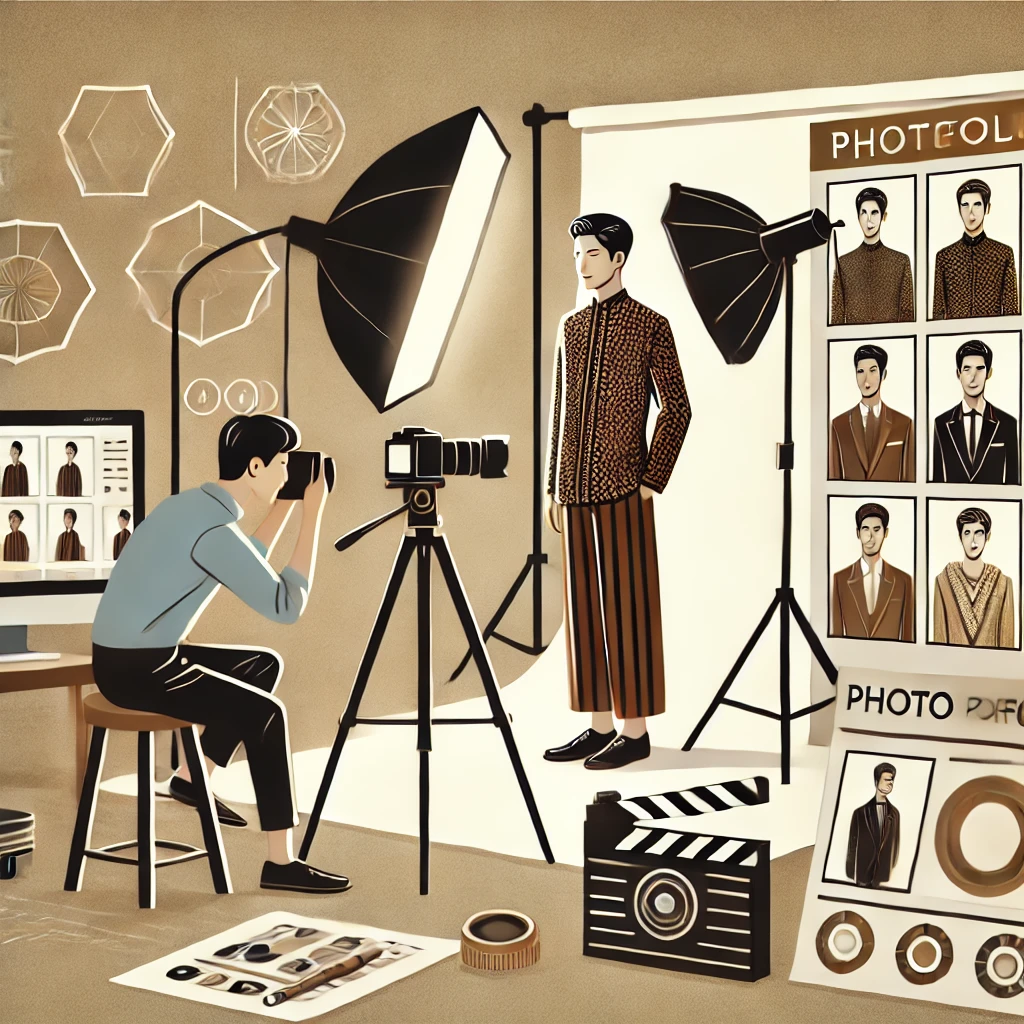 Photographier des modèles pour des portfolios professionnels