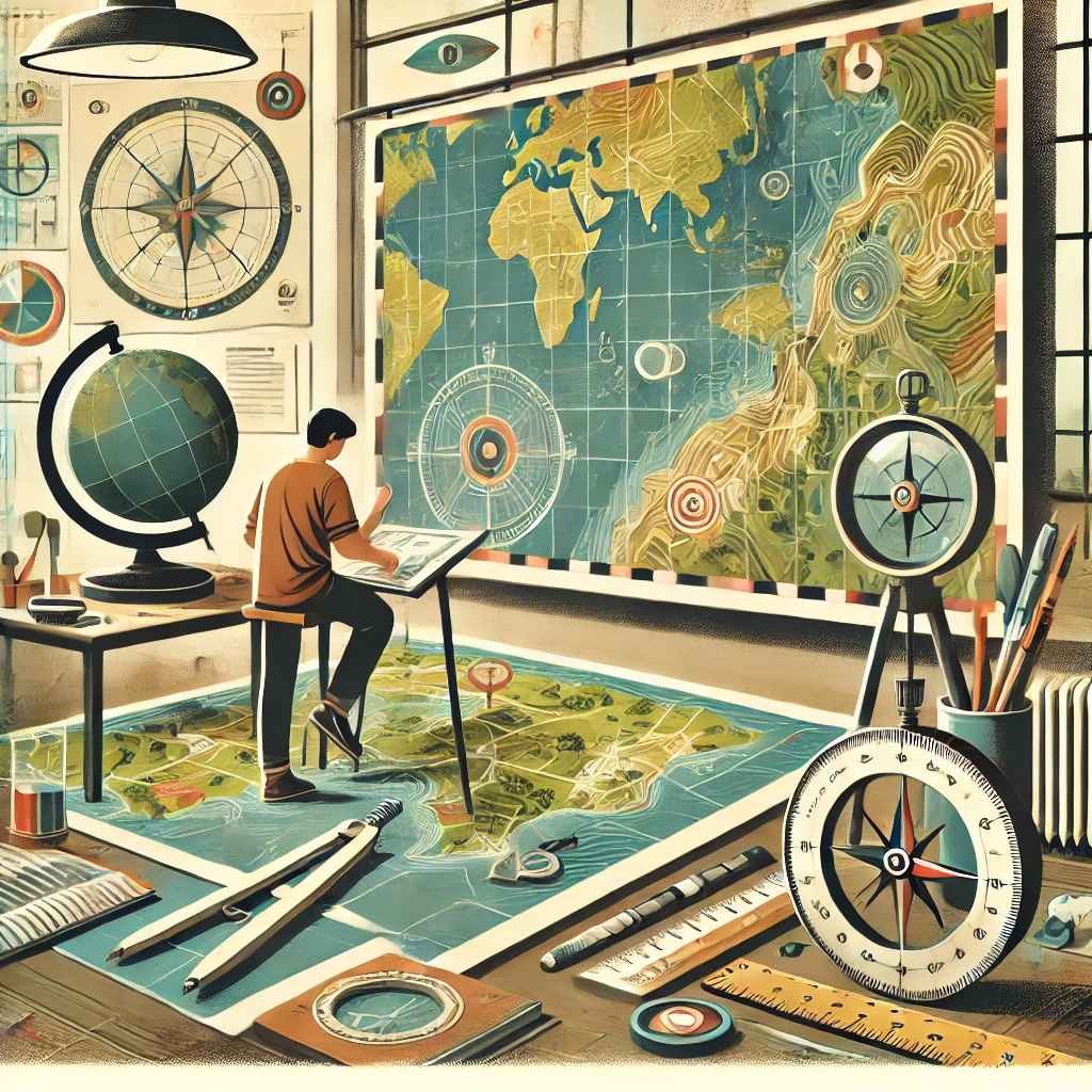 Techniques de cartographie et de lecture de cartes géographiques