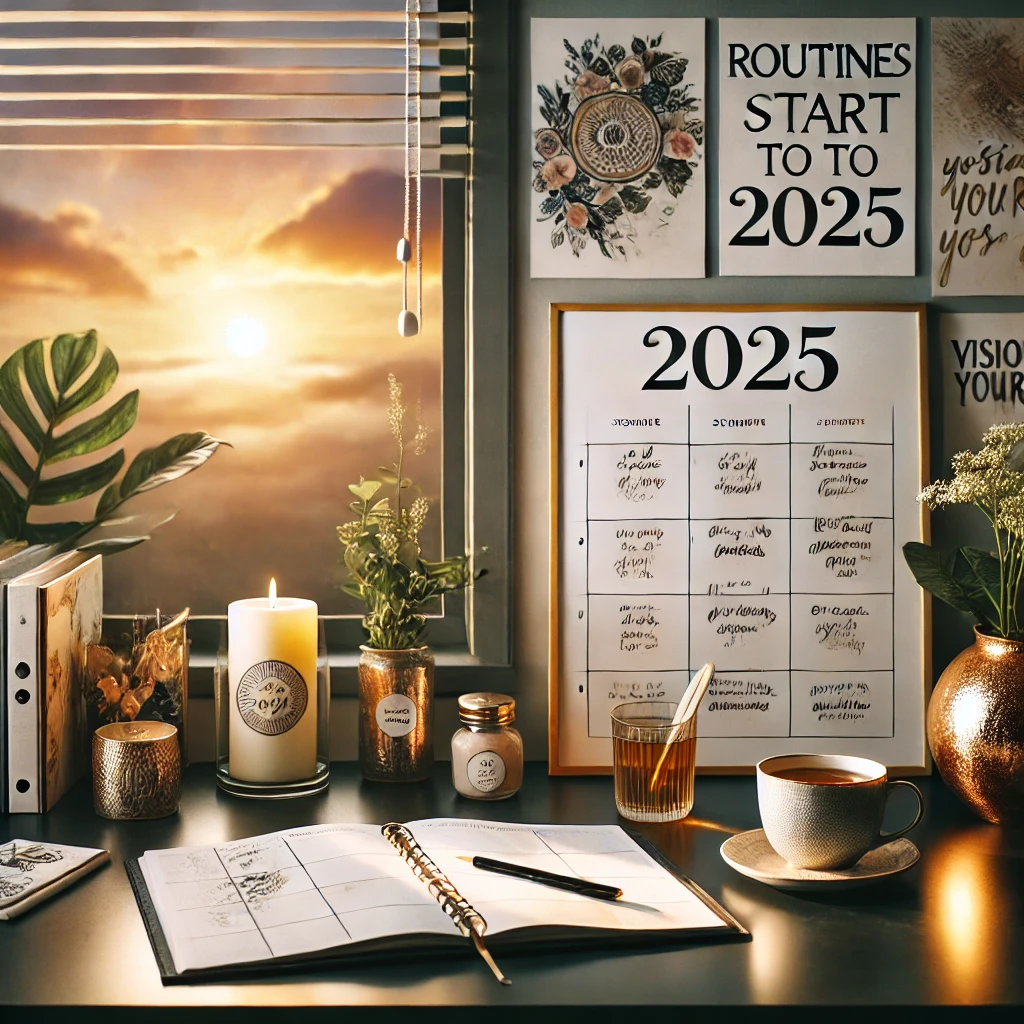 Bien démarrer son année: rituels et routines pour un 2025 réussi