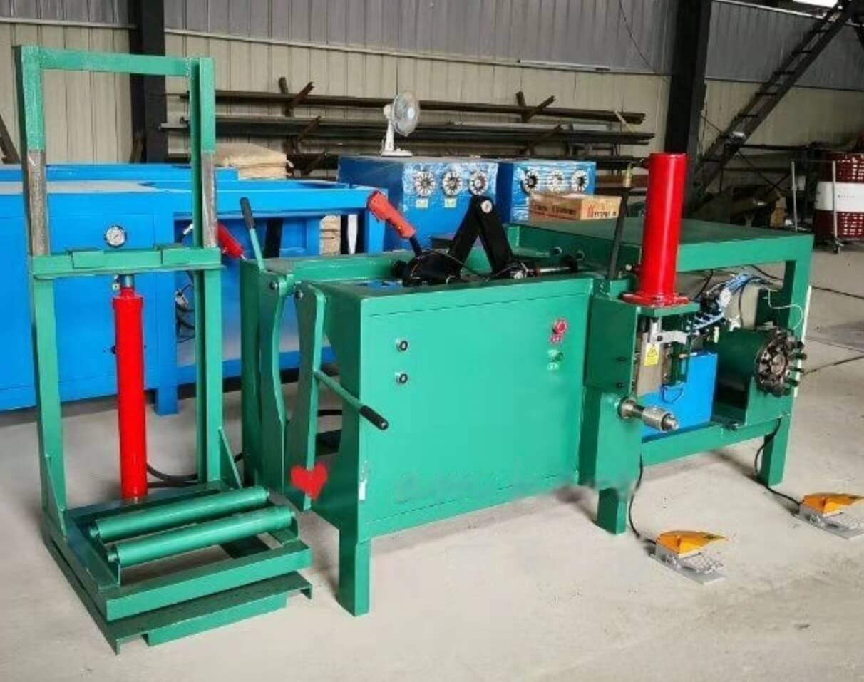 Multi-function waste motor stator Cutting Pulling Machine
