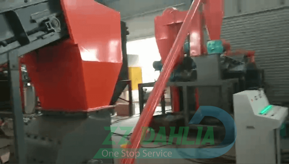 Water tank radiator recycling line