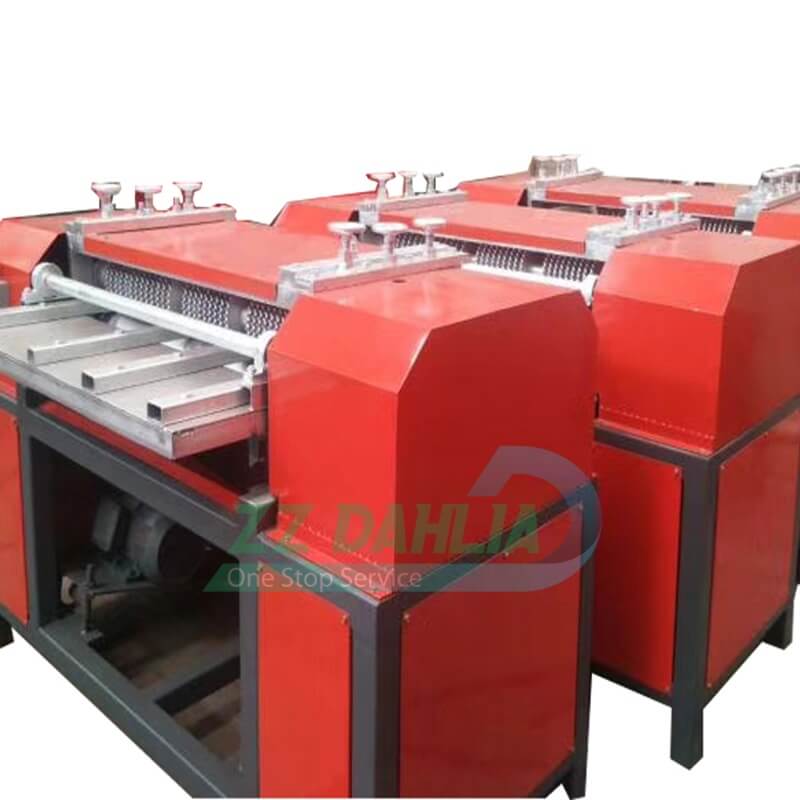Radiator copper and aluminum stripper machine