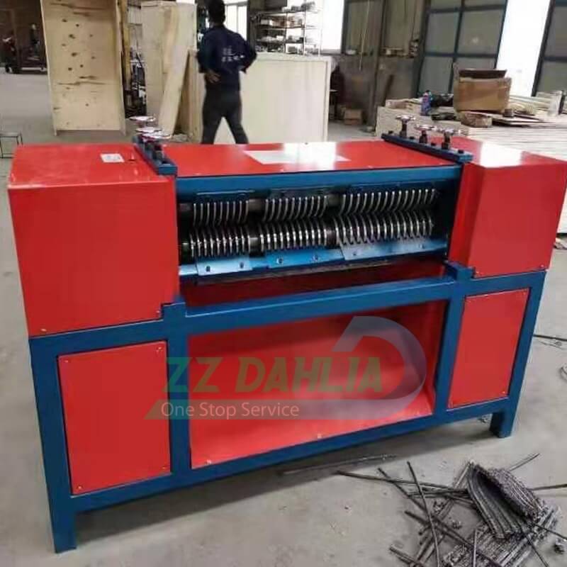 Radiator copper and aluminum stripper machine