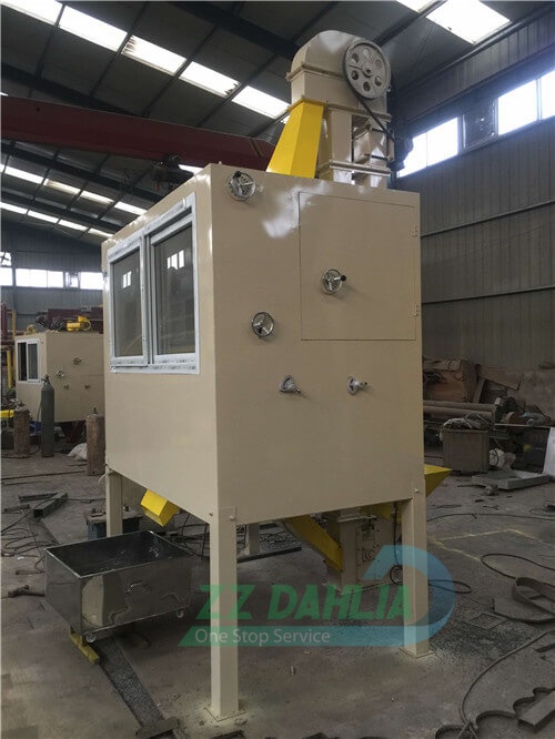 Dry type copper plastic electrostatic separator machine