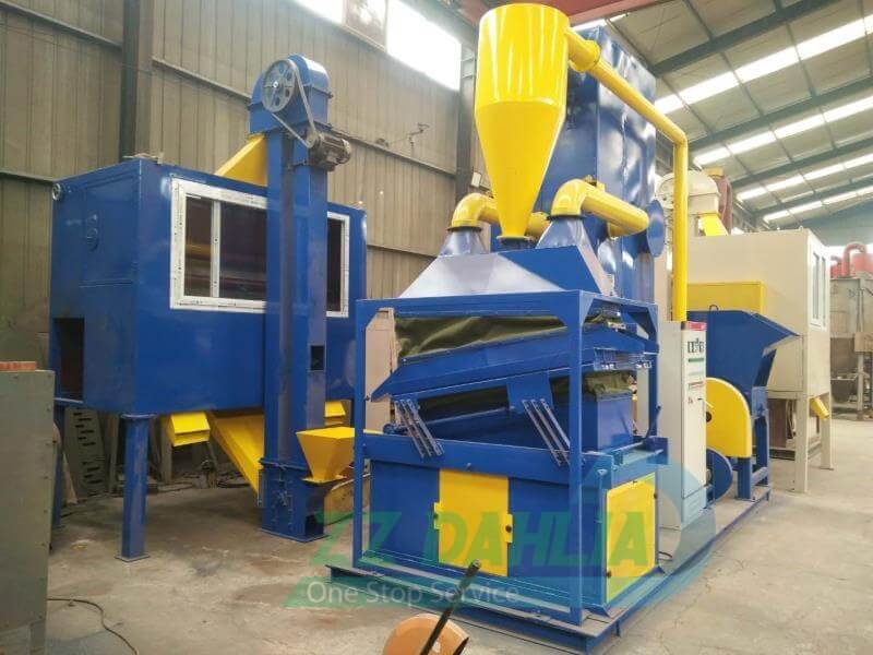 Large copper wire recycling machine