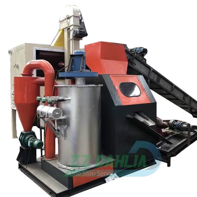 Small cable granulator machine