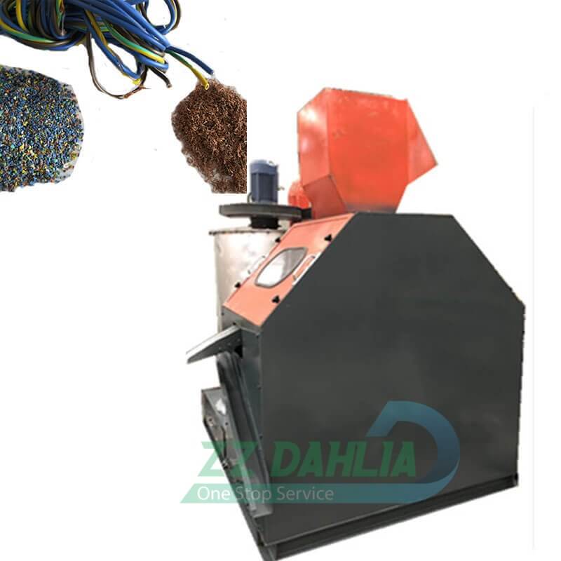 Small cable granulator machine