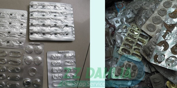 Medical Blister pack recycling machine