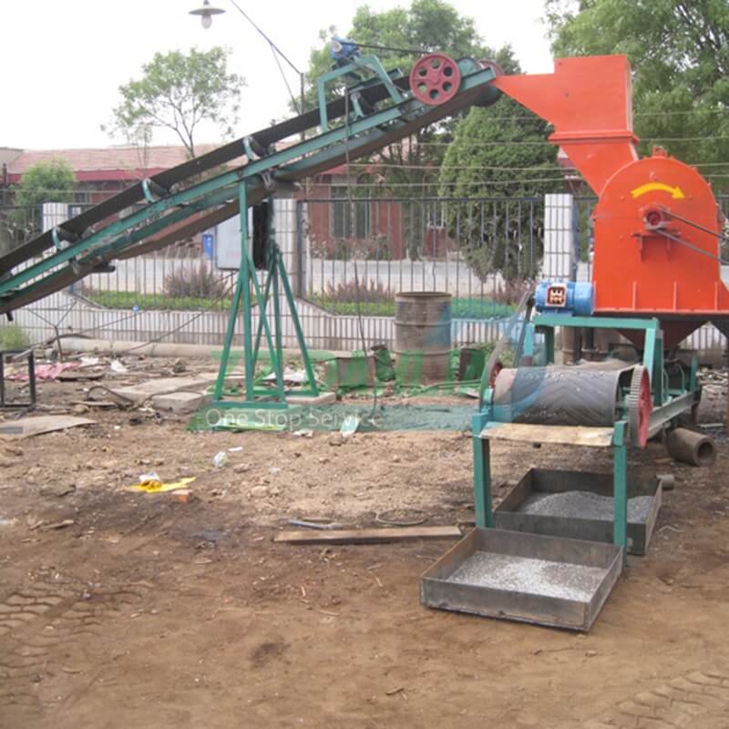 Metal crusher machine