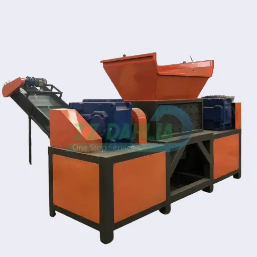 Industrial Double shaft shredder machine