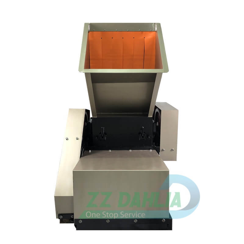 Large inlet plastic crusher machine
