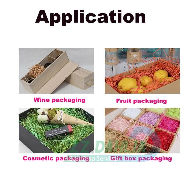 Raffia paper Cutting Machine for gift filling