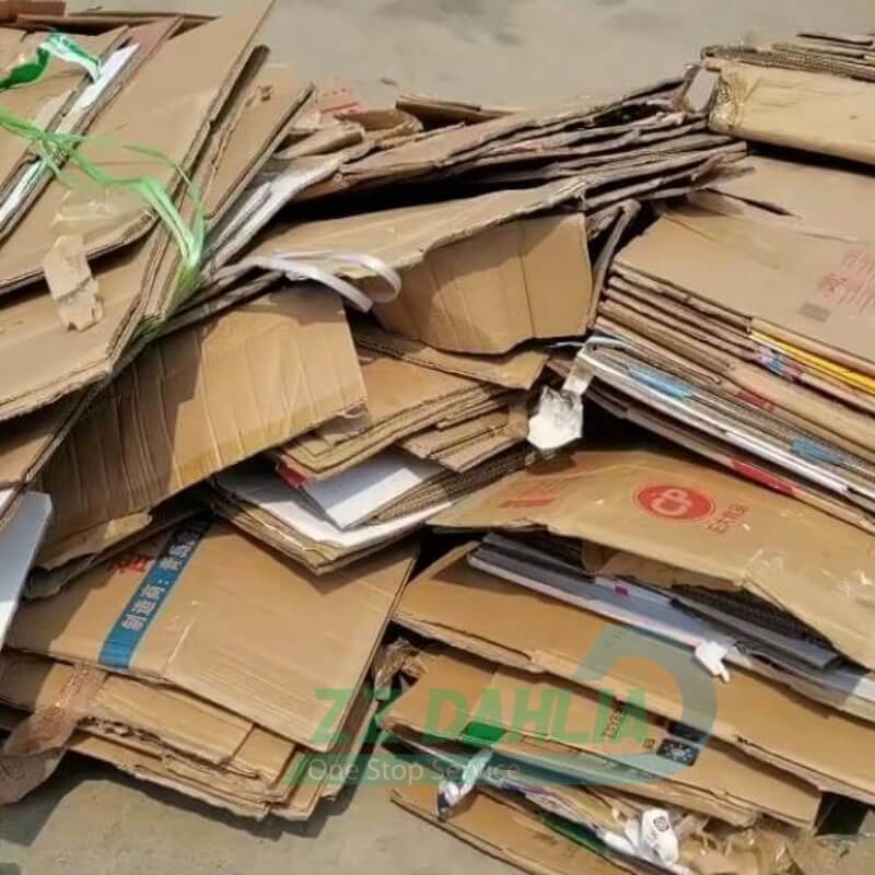 Uniform size Waste carton cutting machine