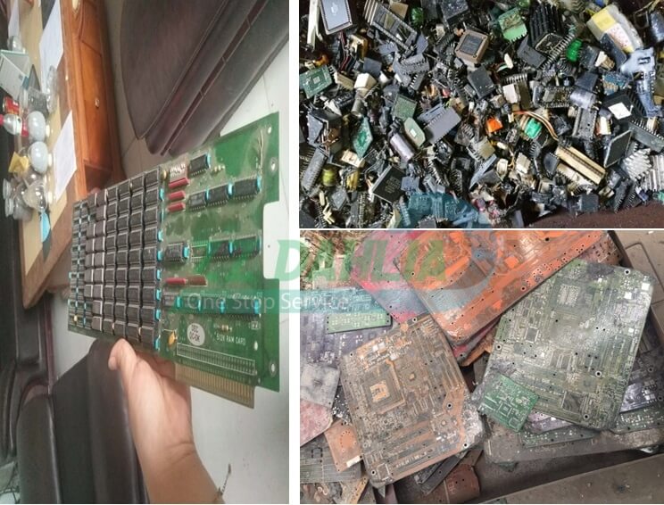 PCB electronic component dismantling machine