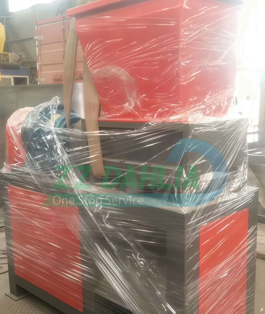 Small waste book carton shredder machine