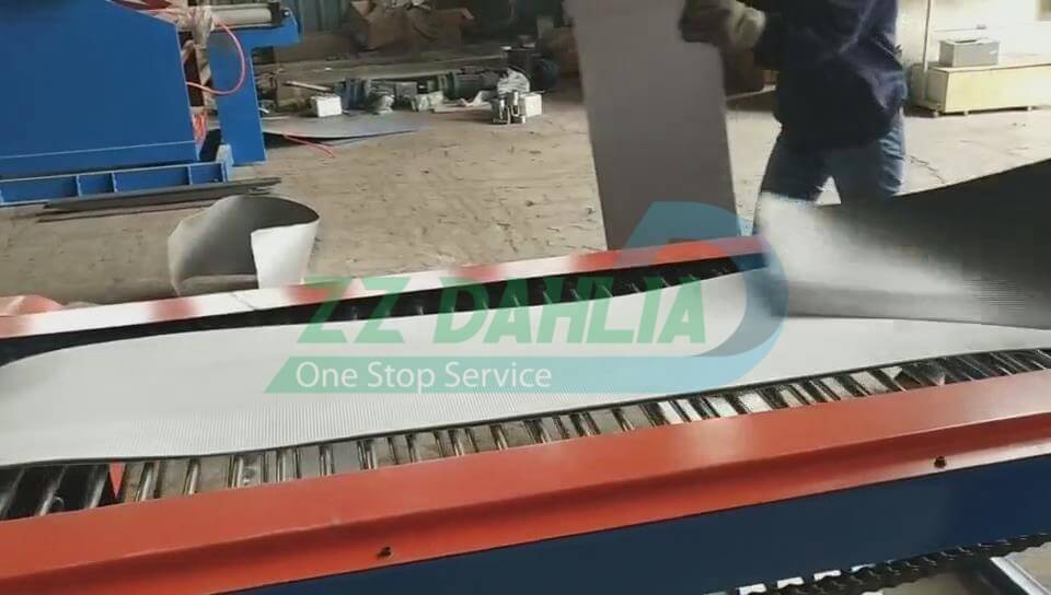 ACM Aluminum cladding panel peeling machine