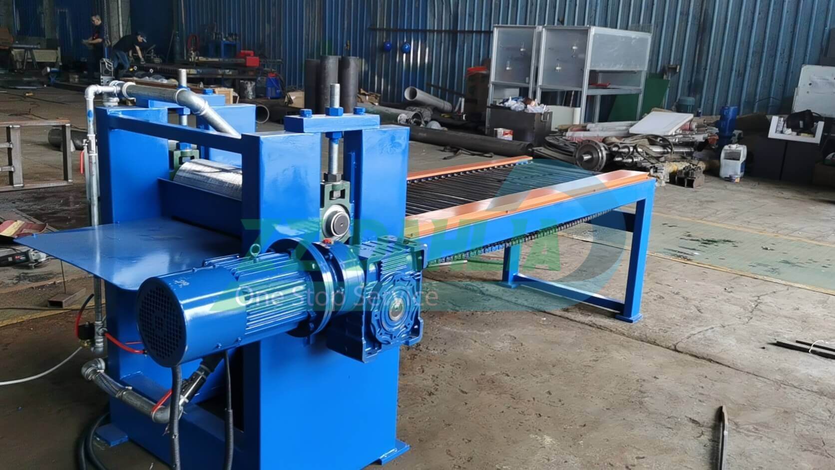 Peeling type Waste alu plastic panel separator machine