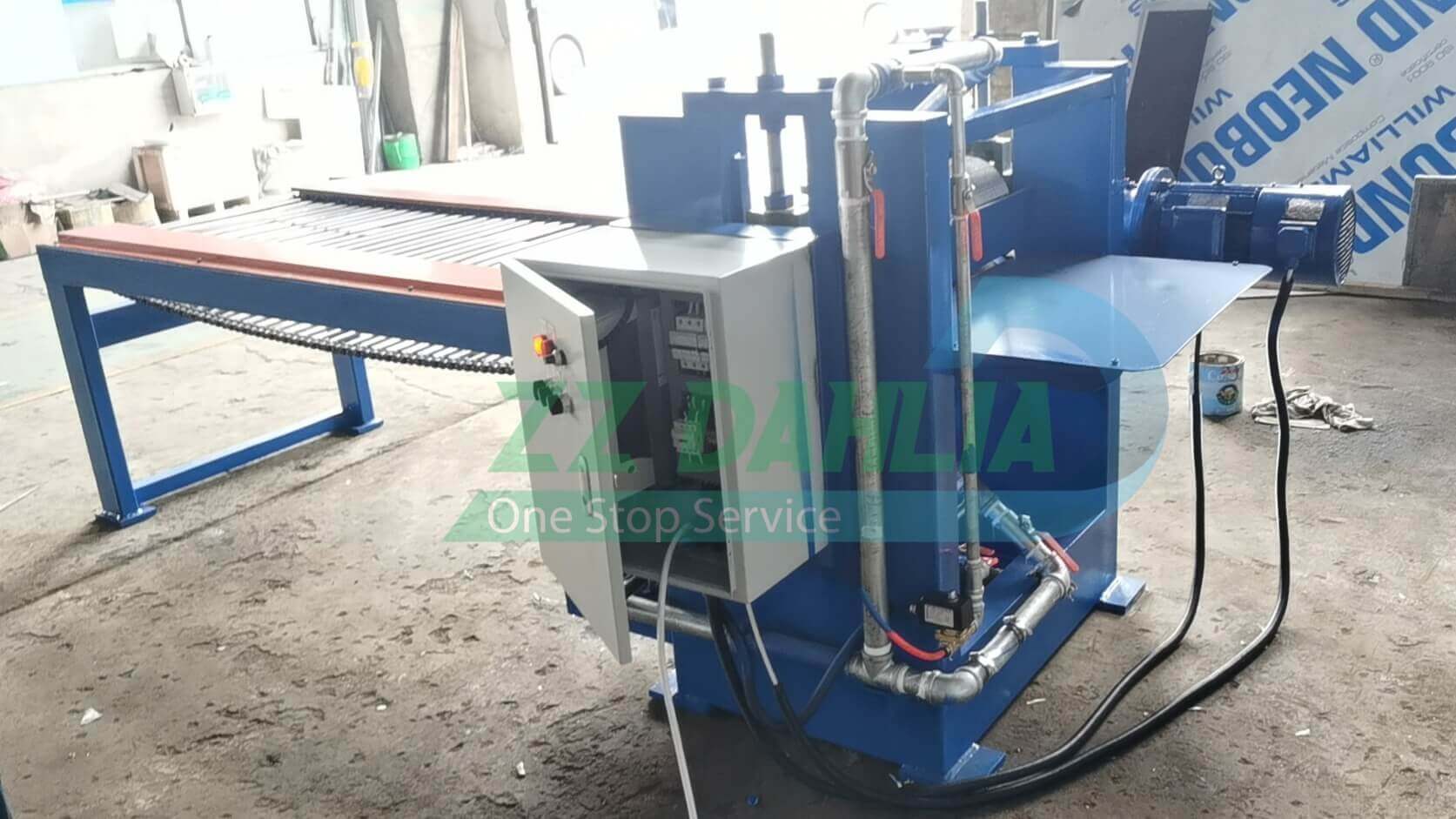 Peeling type Waste alu plastic panel separator machine