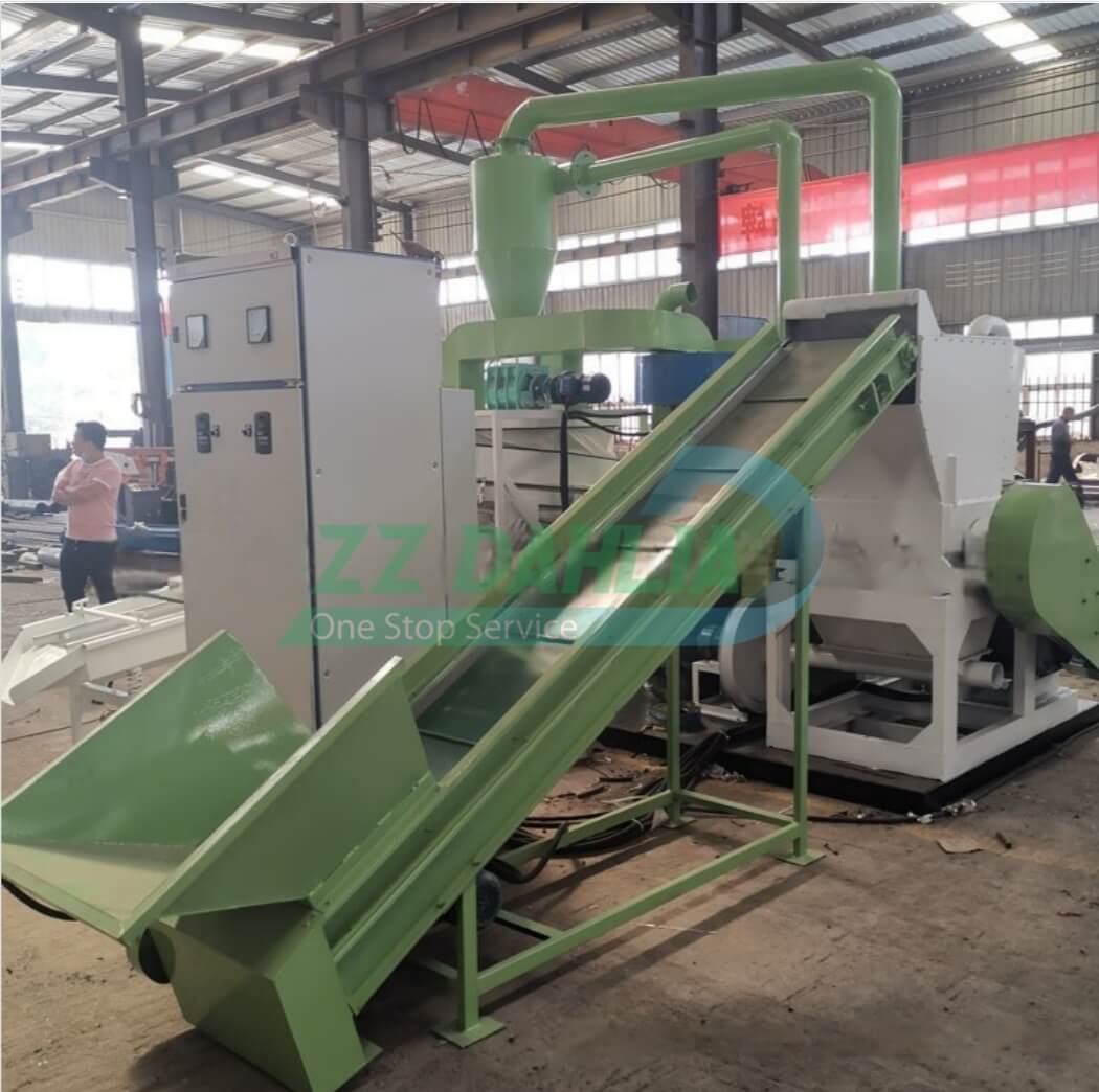 Waste Metal Zipper Recycling Equipment