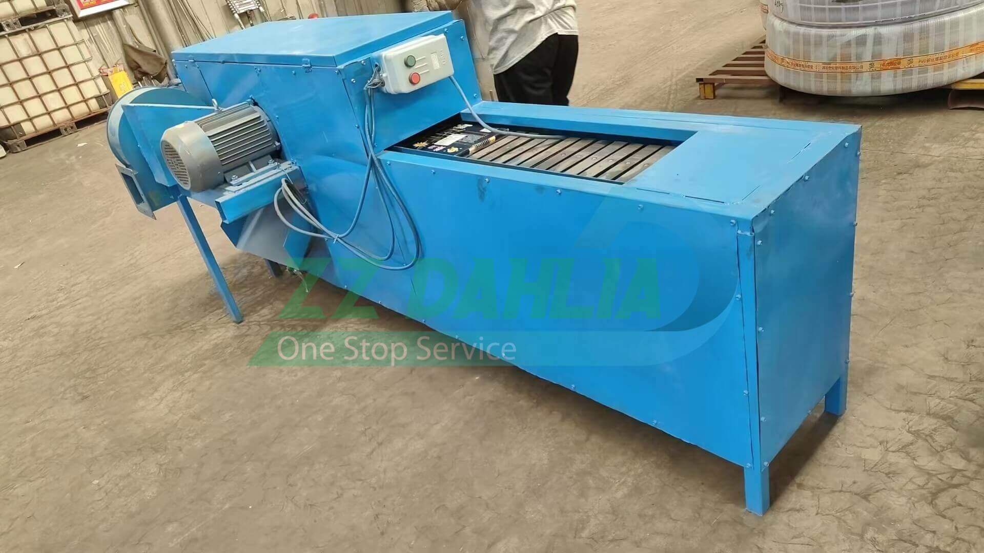 High speed hardcover book spine separator machine