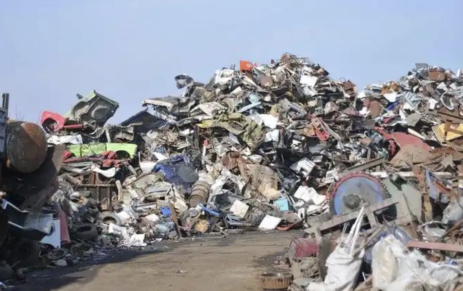 Waste car bumper crushing washing line