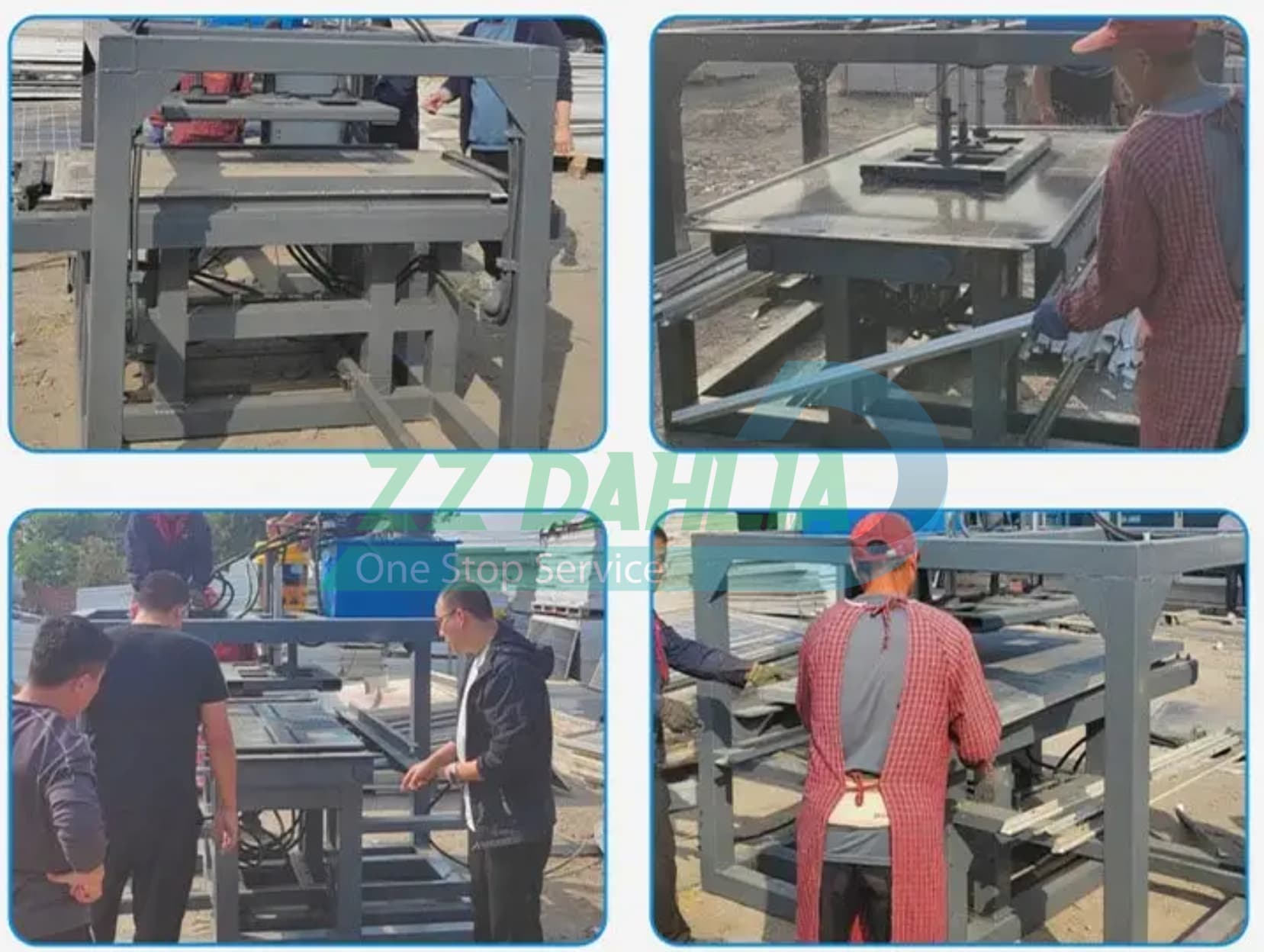 Solar Panel Frame Removing Recycling Machine