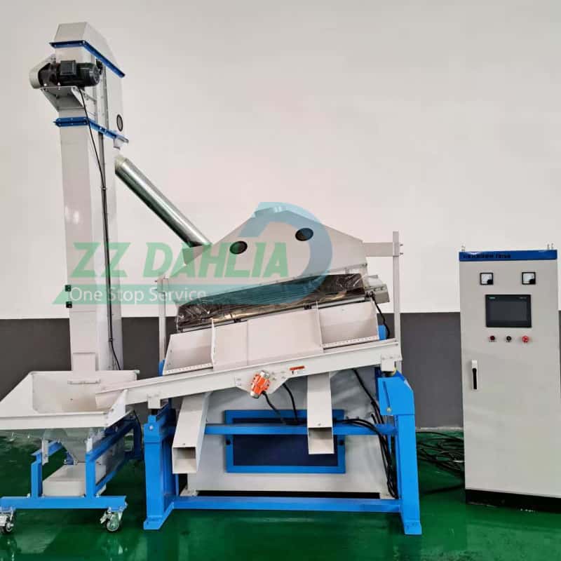 Alu copper powder gravity sorter machine