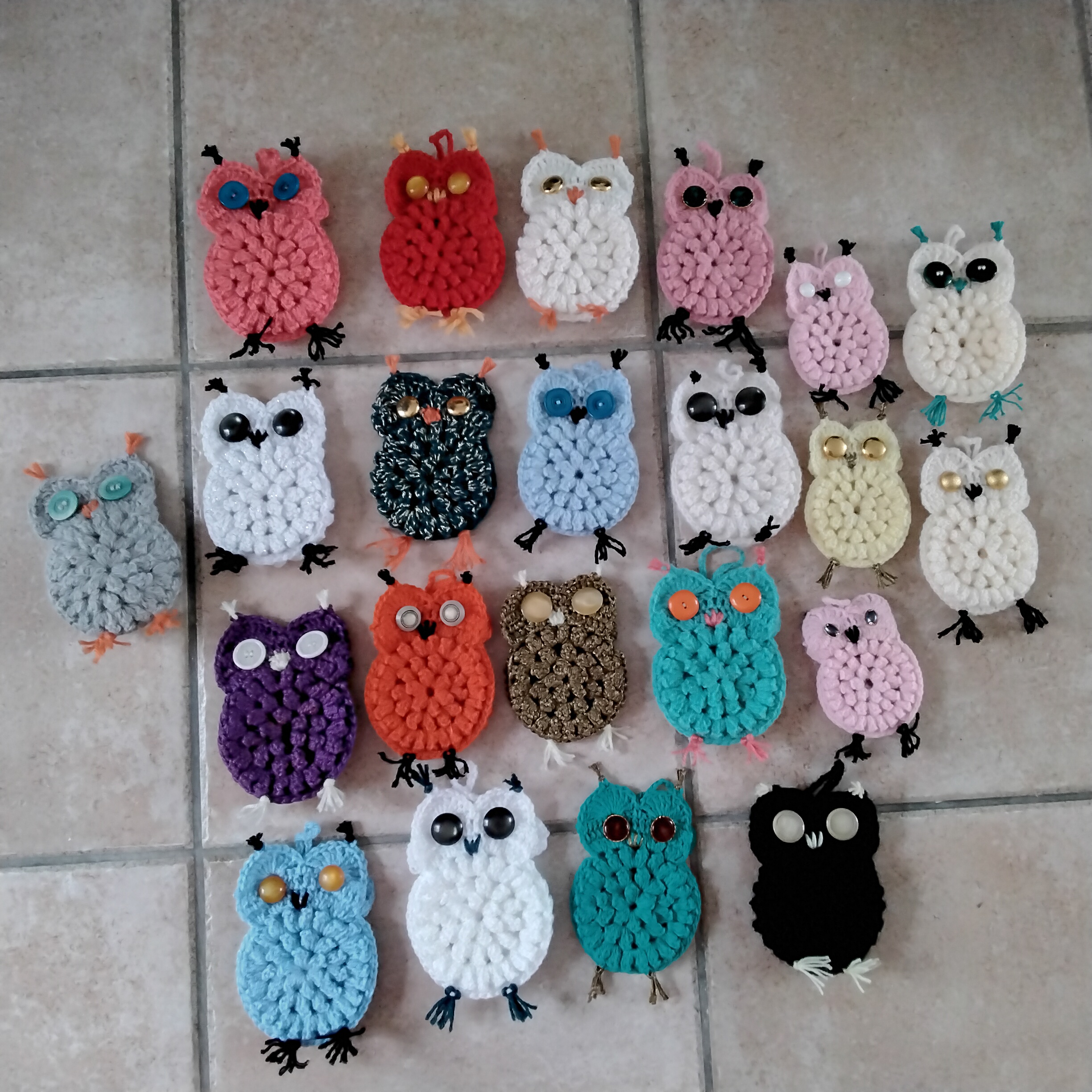 Chouette au crochet