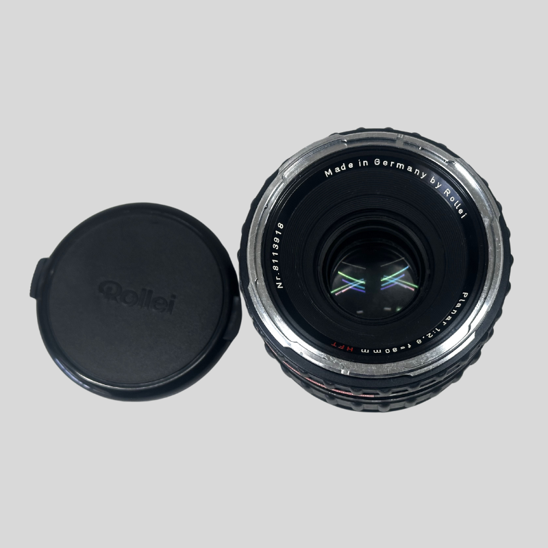Rollei Planar 2.8/80mm HFT-PQS Lens – The Classic Standard for Rolleiflex 6000 Series