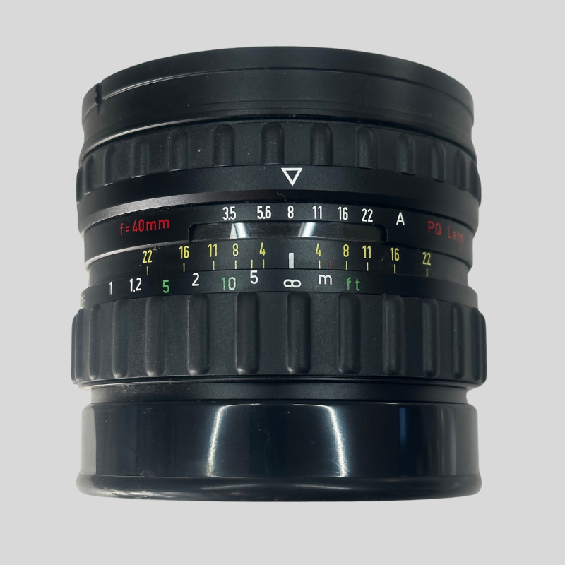 Schneider-Rollei Super Angulon 3.5/40mm HFT-PQ Lens – Wide-Angle Precision for the Rolleiflex 6000 Series