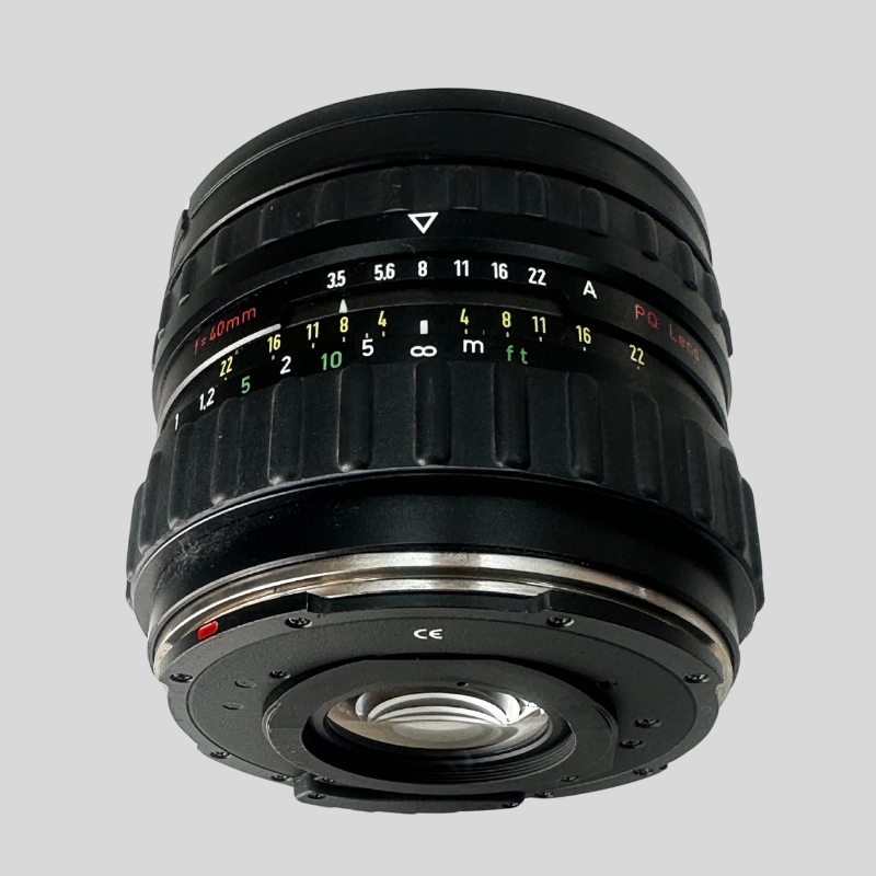 Schneider-Rollei Super Angulon 3.5/40mm HFT-PQ Lens – Wide-Angle Precision for the Rolleiflex 6000 Series