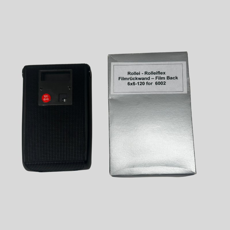 Rollei camera back for Rolleiflex 6002, 6x6/120