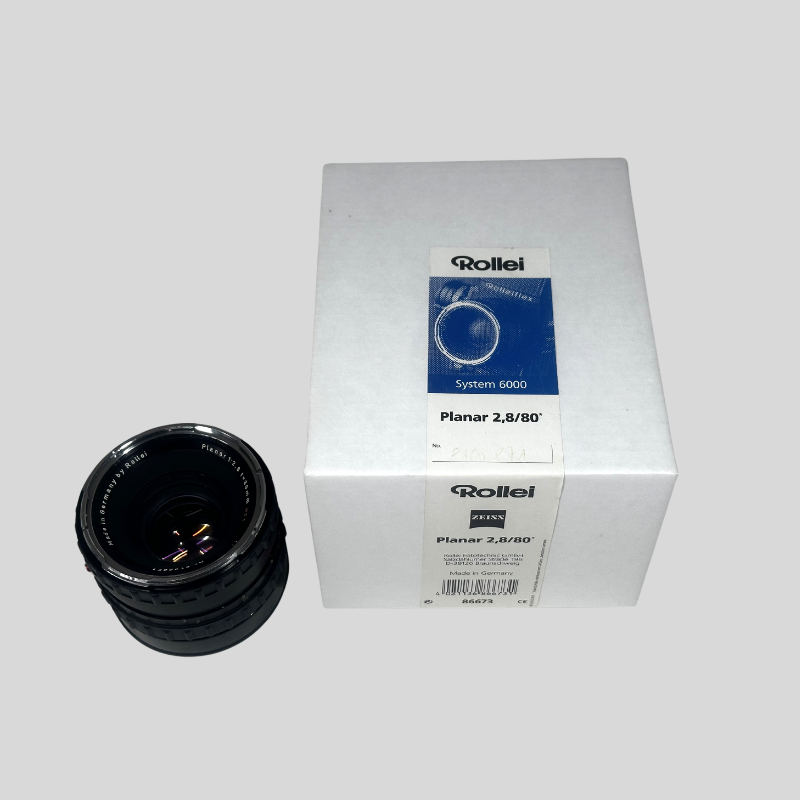 Rollei HFT Planar 2.8/80mm PQ – Serial No. 8100871: Precision Optics for Rolleiflex 6000 Series