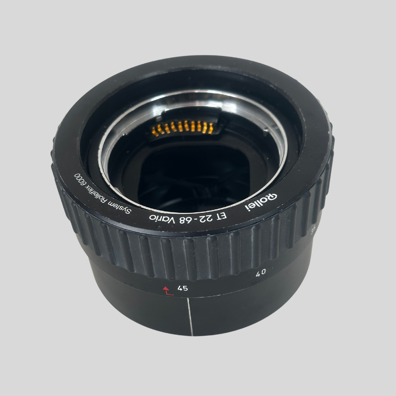 Rolleiflex 6000 - ET 22- 68 Vario, variable extension tube for macro-photography, including 6008 AF.
